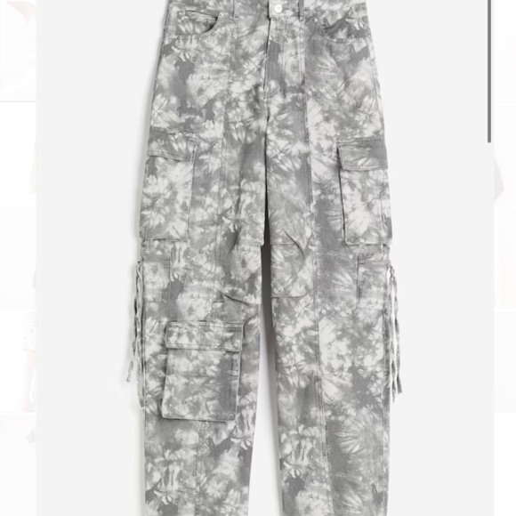 H&M tie dye cargo pants set - Picture 3 of 9